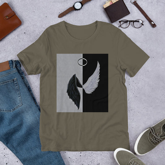 Angel & Devil III Unisex t-shirt| tshirt for men and women